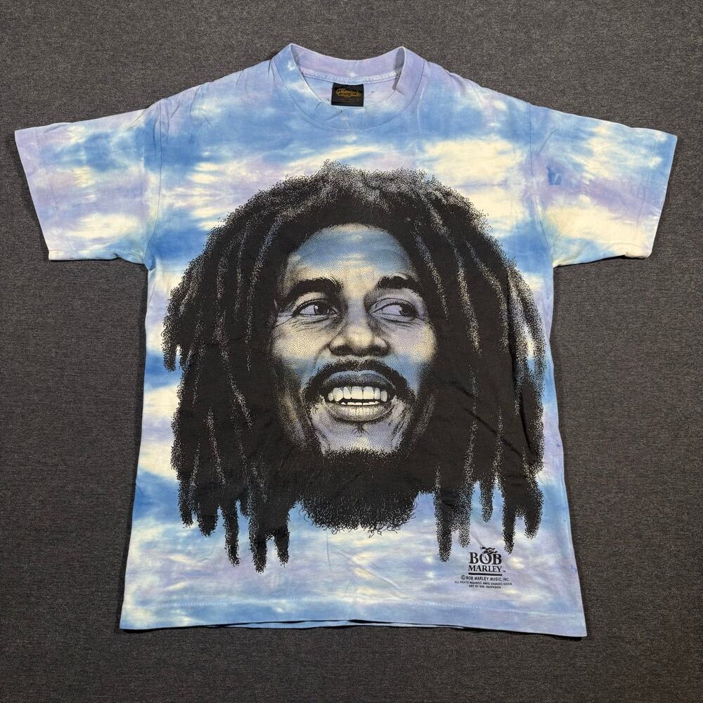 GRAIL Vintage 90s “Changes” Bob Marley Official license single stitch tee size M